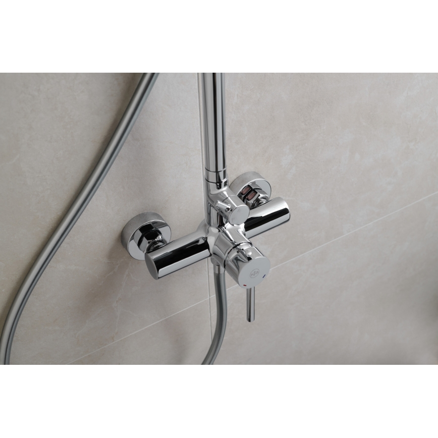 KFA Armatura 5036-910-00 - Set doccia con rubinetto MOZA cromo lucido