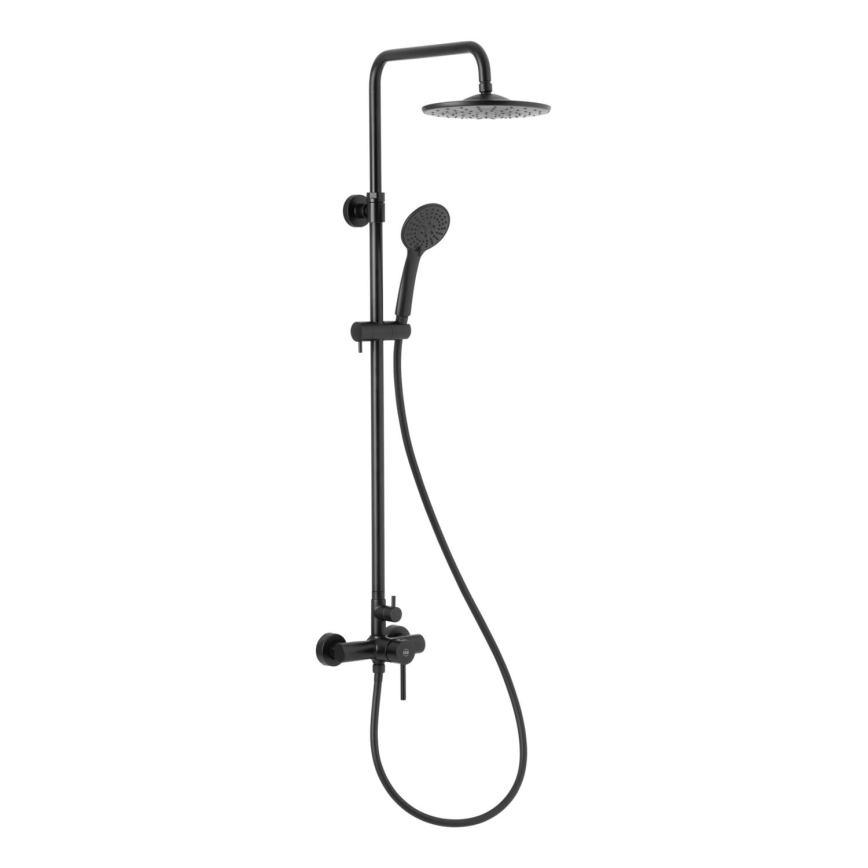 KFA Armatura 5036-910-81 - Set doccia con rubinetto MOZA ottone/opaco nero