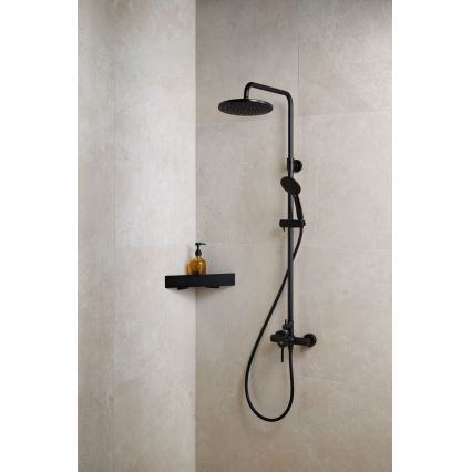 KFA Armatura 5036-910-81 - Set doccia con rubinetto MOZA ottone/opaco nero