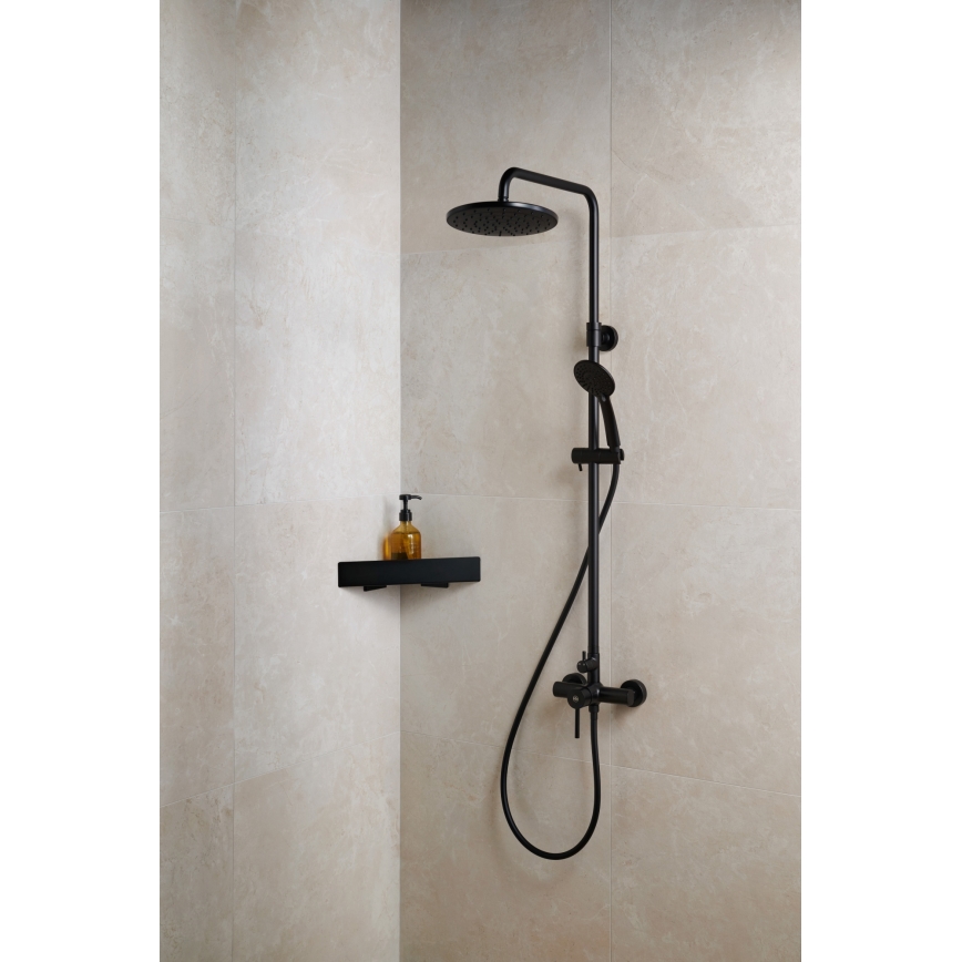 KFA Armatura 5036-910-81 - Set doccia con rubinetto MOZA ottone/opaco nero