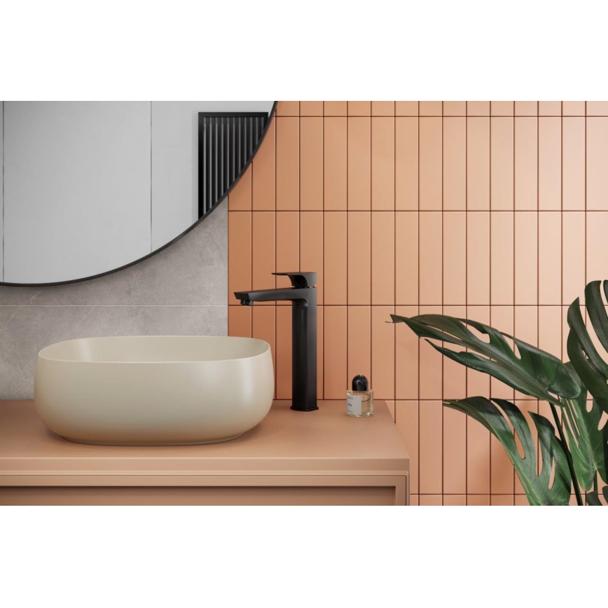 KFA Armatura 5532-612-81 - Rubinetto del lavandino MOKAIT 27,9 cm ottone/opaco nero