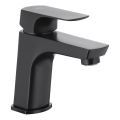 KFA Armatura 5532-815-81 - Rubinetto del lavandino + con scarico MOKAIT 13,9 cm ottone/opaco nero