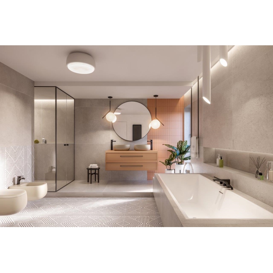 KFA Armatura 5535-210-81 - Rubinetto vasca da bagno 4-buchi MOKAIT ottone/opaco nero