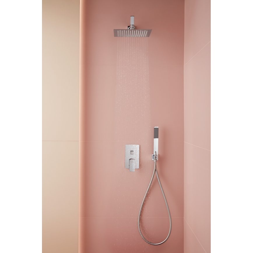 KFA Armatura 5539-511-00 - Set doccia con rubinetto a incasso MOKAIT cromo lucido
