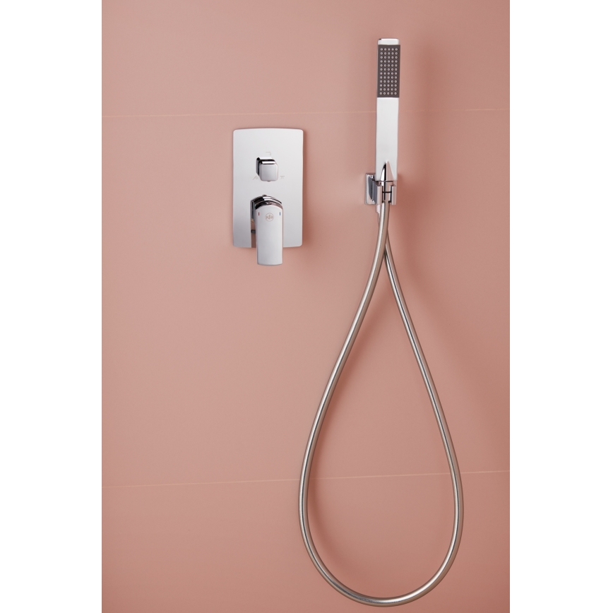 KFA Armatura 5539-511-00 - Set doccia con rubinetto a incasso MOKAIT cromo lucido