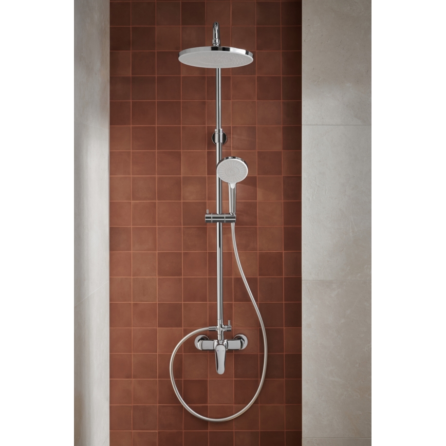KFA Armatura 5556-910-00 - Set doccia con rubinetto OTAVA cromo lucido