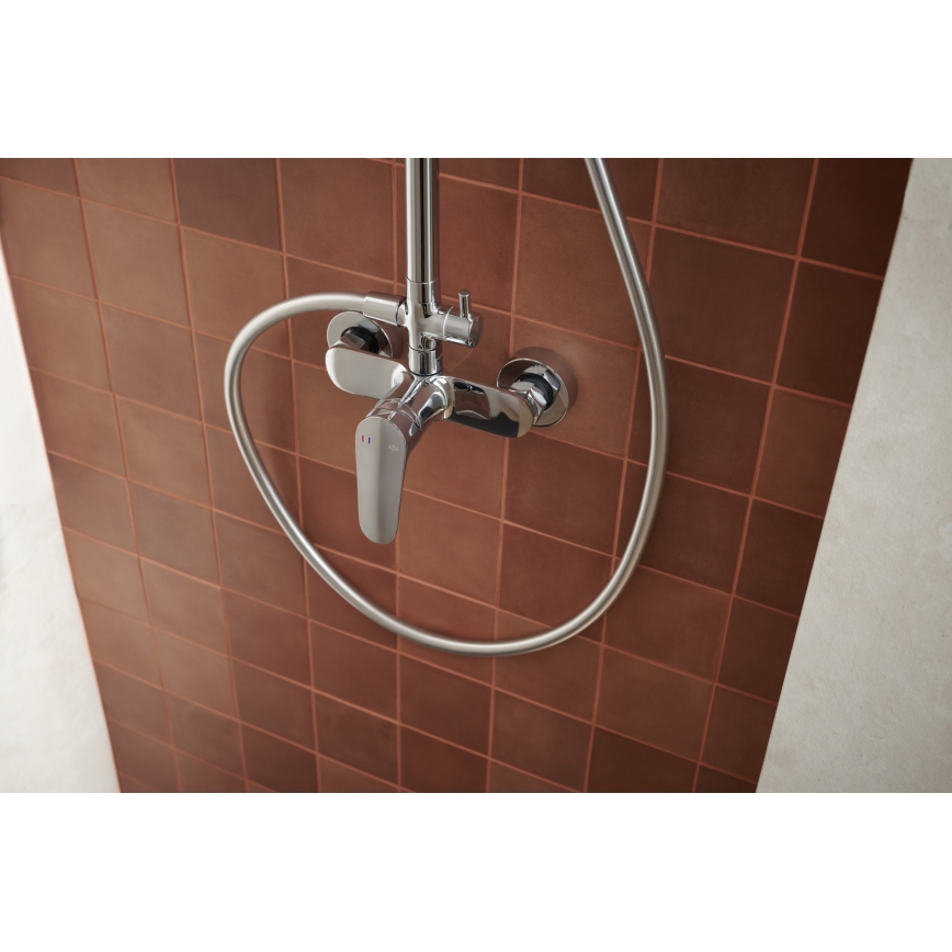KFA Armatura 5556-910-00 - Set doccia con rubinetto OTAVA cromo lucido
