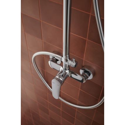 KFA Armatura 5556-910-00 - Set doccia con rubinetto OTAVA cromo lucido