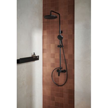 KFA Armatura 5556-910-81 - Set doccia con rubinetto OTAVA ottone/opaco nero