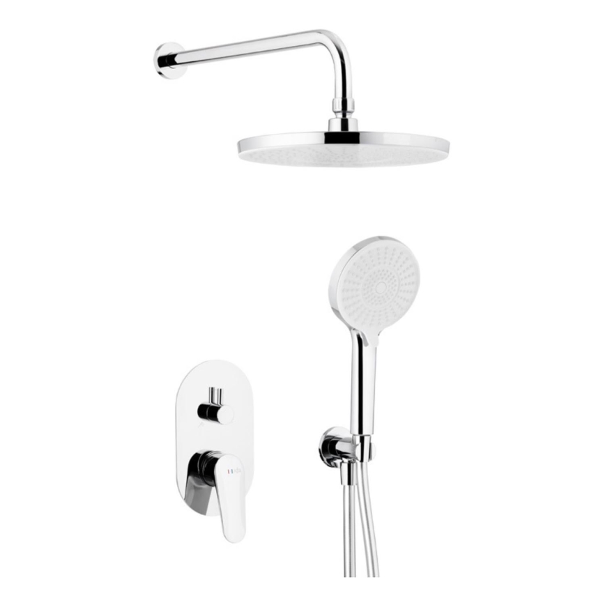 KFA Armatura 5559-501-00 - Set da doccia con rubinetto a incasso OTAVA cromo lucido
