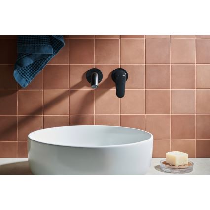 KFA Armatura 5559-810-81 - Rubinetto per lavabo da incasso OTAVA opaco nero