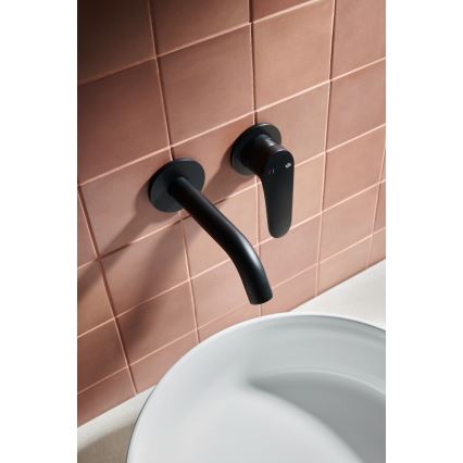 KFA Armatura 5559-810-81 - Rubinetto per lavabo da incasso OTAVA opaco nero