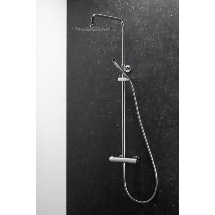 KFA Armatura 5736-920-00 - Set da doccia con rubinetto termostatico MOZA cromo lucido