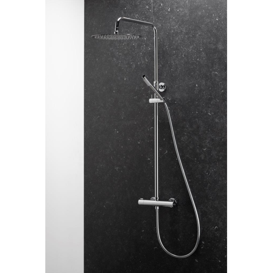 KFA Armatura 5736-920-00 - Set da doccia con rubinetto termostatico MOZA cromo lucido