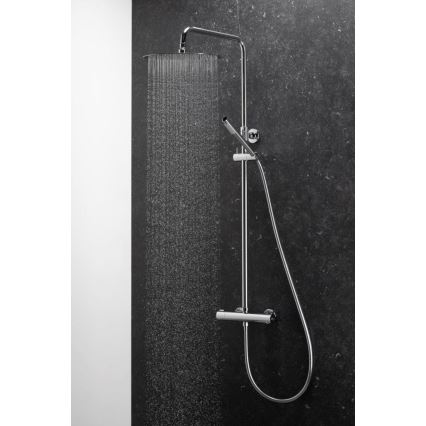KFA Armatura 5736-920-00 - Set da doccia con rubinetto termostatico MOZA cromo lucido