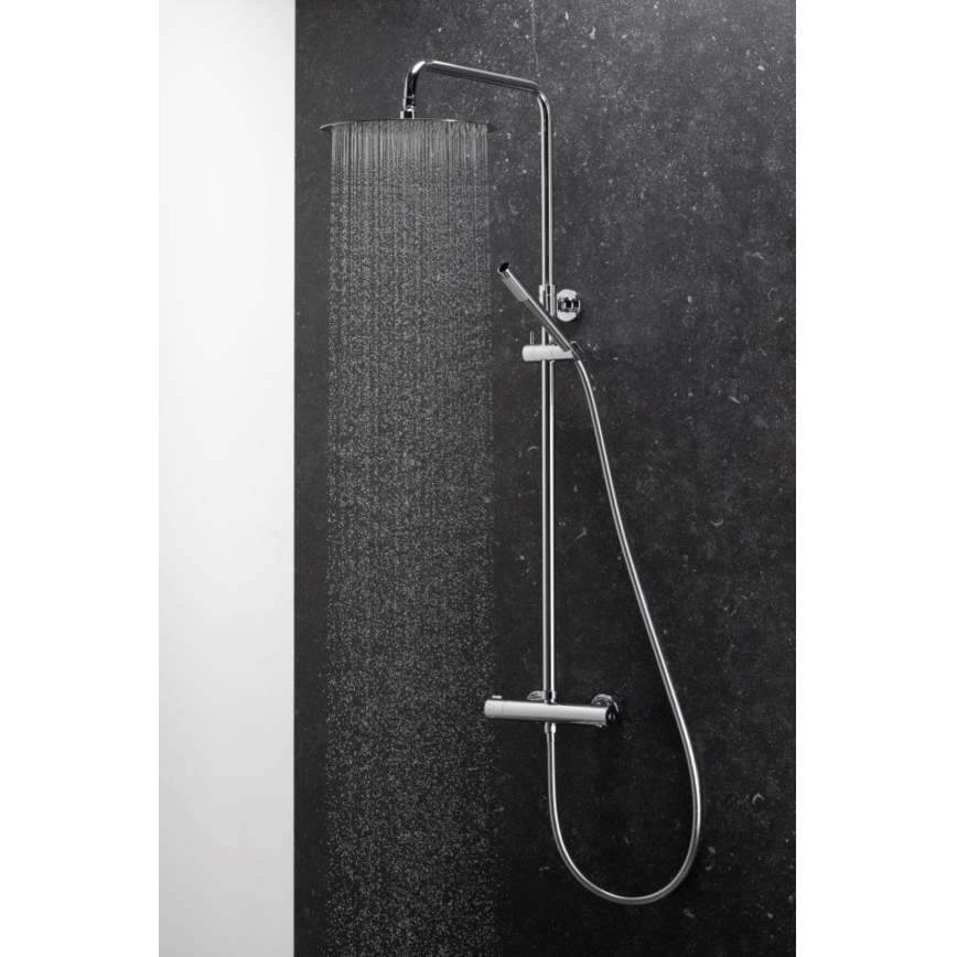 KFA Armatura 5736-920-00 - Set da doccia con rubinetto termostatico MOZA cromo lucido