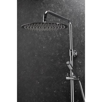 KFA Armatura 5736-920-00 - Set da doccia con rubinetto termostatico MOZA cromo lucido