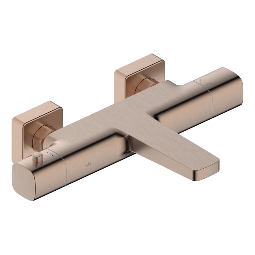 KFA Armatura 5754-010-34 - Miscelatore termostatico per vasca MALAGA oro rosa