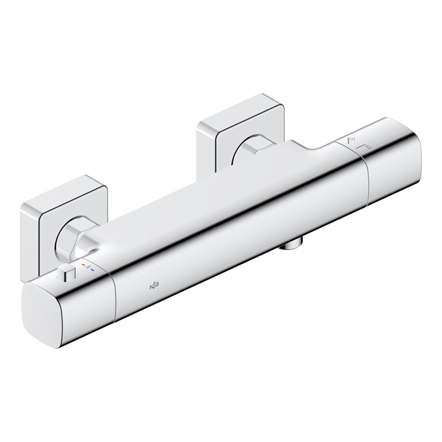 KFA Armatura 5756-010-00 - Miscelatore doccia termostatico MALAGA, cromo lucido