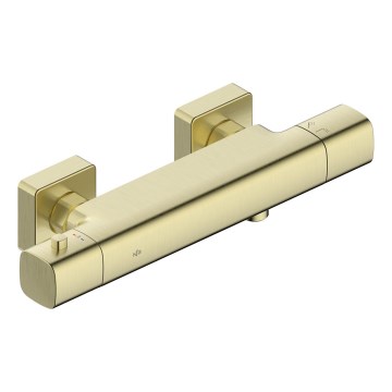 KFA Armatura 5756-010-31 - Miscelatore termostatico per doccia MALAGA oro spazzolato