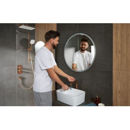 KFA Armatura 5759-301-34 - Set doccia con rubinetteria termostatica da incasso MALAGA oro rosa