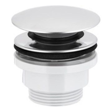 KFA Armatura 660-310-00 - Scarico del lavandino CLICK-CLACK diametro 6,6 cm cromo lucido