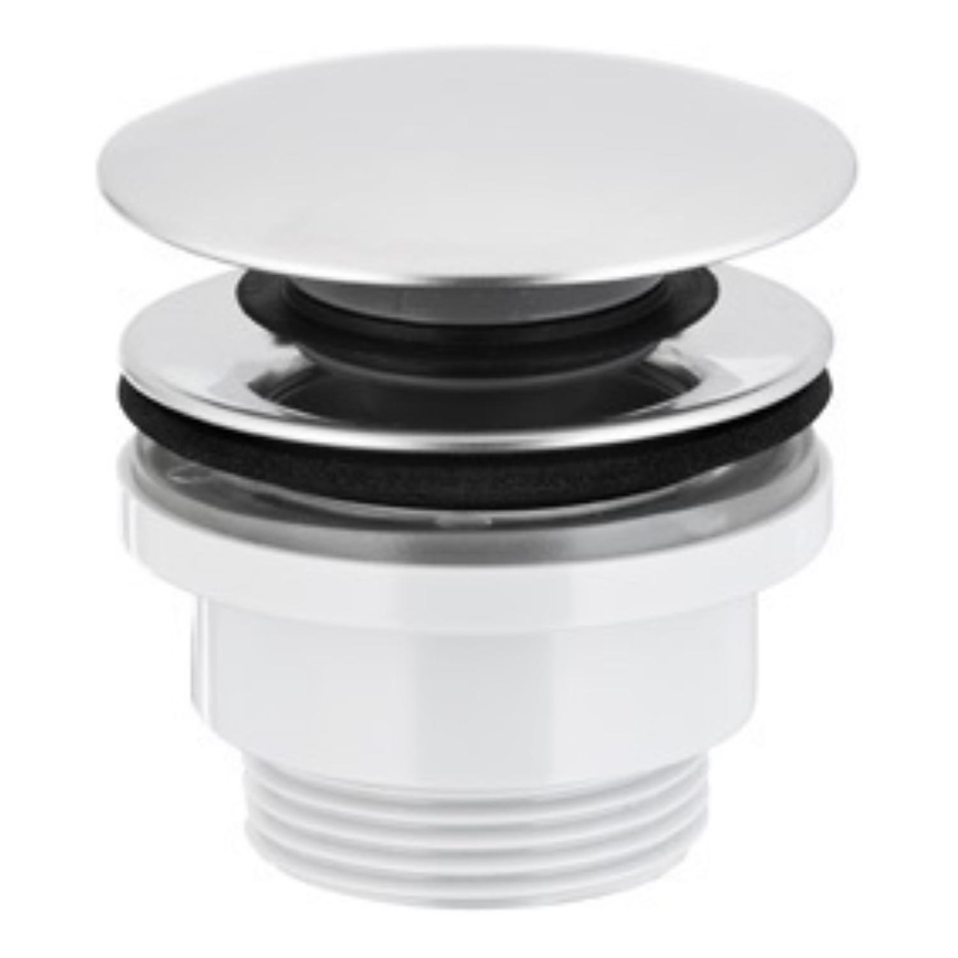KFA Armatura 660-310-00 - Scarico del lavandino CLICK-CLACK diametro 6,6 cm cromo lucido