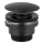 KFA Armatura 660-310-81 - Scarico del lavandino CLICK-CLACK diametro 6,6 cm ottone/opaco nero