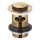 KFA Armatura 660-354-31 - Lavello con scarico CLICK-CLACK diametro 6,2 cm ottone/molato oro