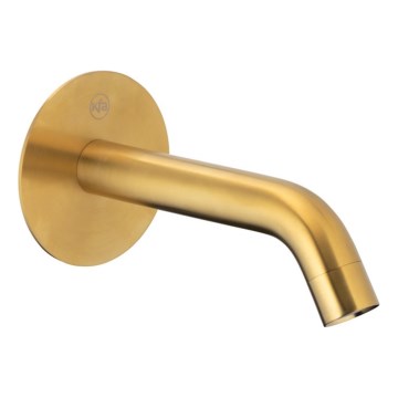 KFA Armatura 836-004-31 - Beccuccio per installazione a scomparsa MOZA ottone/molato oro