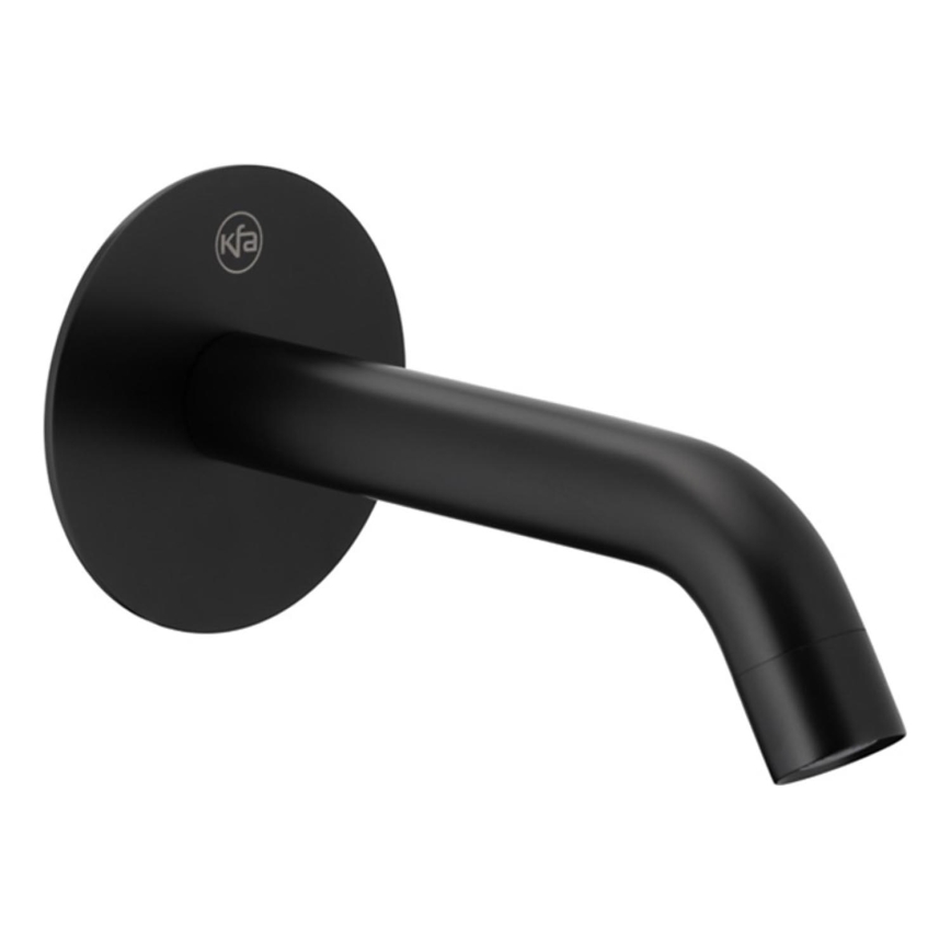 KFA Armatura 836-004-81 - Beccuccio per installazione a scomparsa MOZA ottone/opaco nero