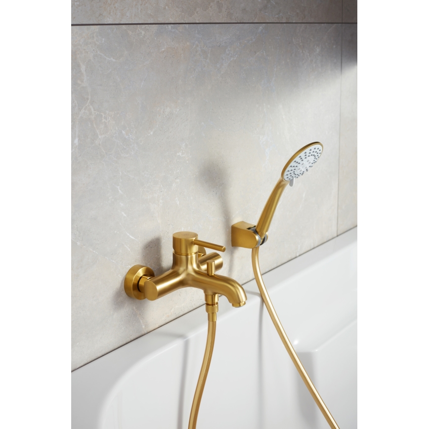 KFA Armatura 841-220-31 - Set da doccia MOZA molato oro