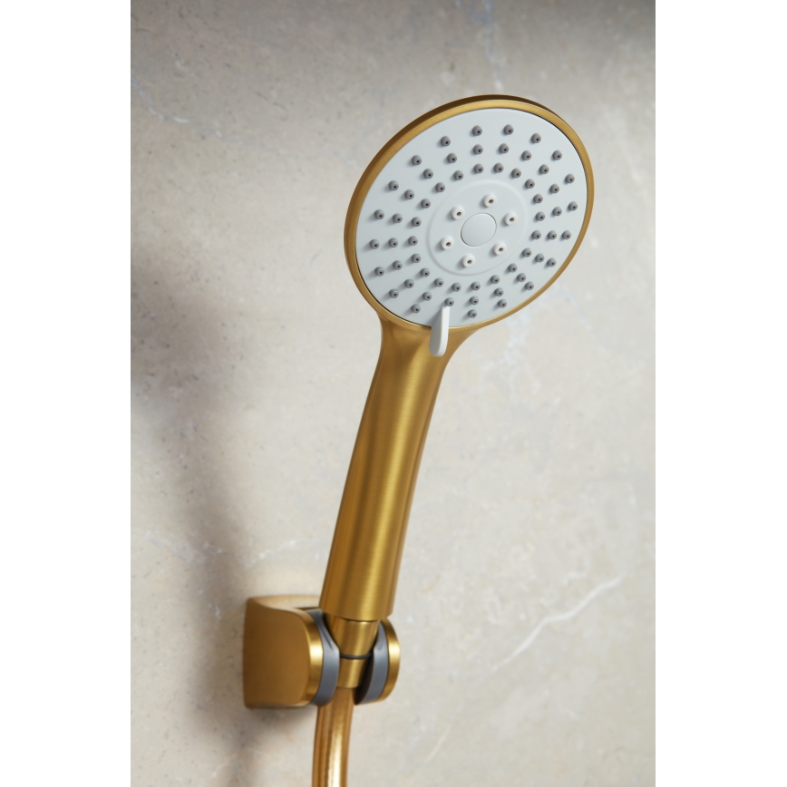 KFA Armatura 841-220-31 - Set da doccia MOZA molato oro