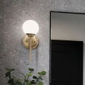 Kichler - Applique a LED da bagno BENNO 1xG9/3W/230V IP44 ottone