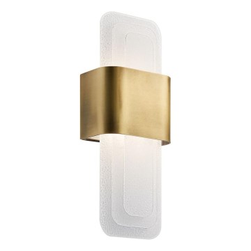 Kichler - Applique a LED SERENE LED/16W/230V ottone