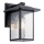 Kichler - Applique da esterno CAPPANNA 1xE27/60W/230V IP44 nero