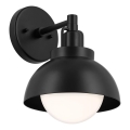 Kichler - Applique NIVA 1xE27/40W/230V nero