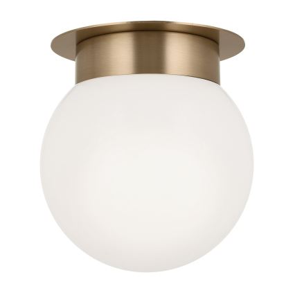 Kichler KL-ALBERS-F-G-CPZ-Plafoniera ALBERS 1xE27/40W/230V Ø20,3 cm oro
