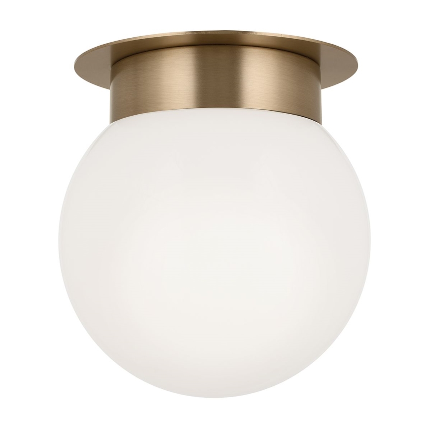 Kichler KL-ALBERS-F-G-CPZ-Plafoniera ALBERS 1xE27/40W/230V Ø20,3 cm oro