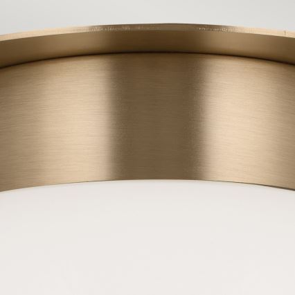 Kichler KL-ALBERS-F-G-CPZ-Plafoniera ALBERS 1xE27/40W/230V Ø20,3 cm oro