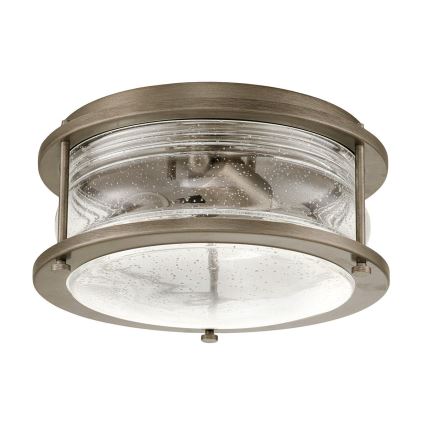 Kichler - Lampada da esterno ASHLANDBAY 1xE27/60W/230V IP44 bronzo