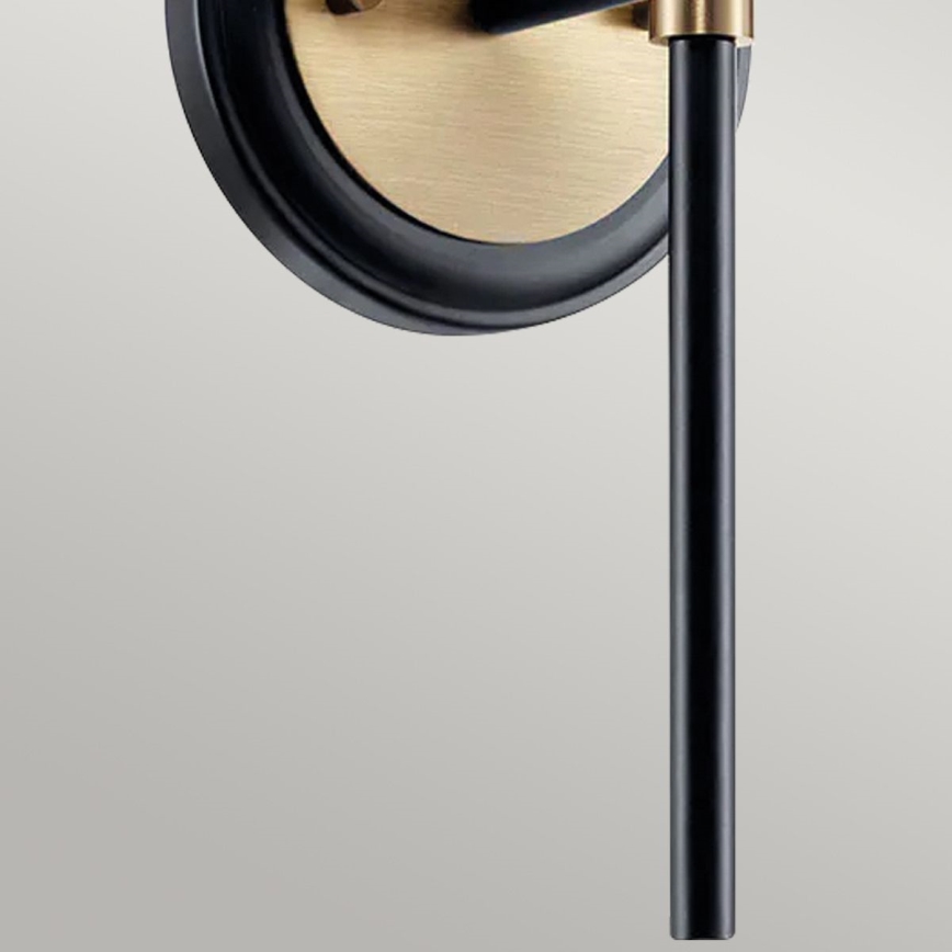 Kichler - Applique LED da bagno BENNO 2xG9/3W/230V, finitura oro, IP44