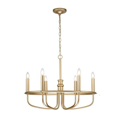 Kichler - Lampadario a sospensione con catena CAPITOL HILL 6xE14/40W/230V