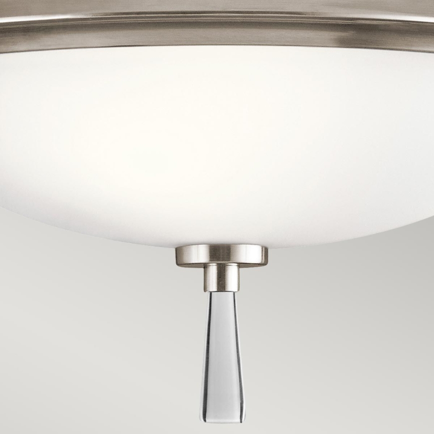 Kichler - Lampadario a plafone DREYFUS 3xE27/60W/230V cromo opaco