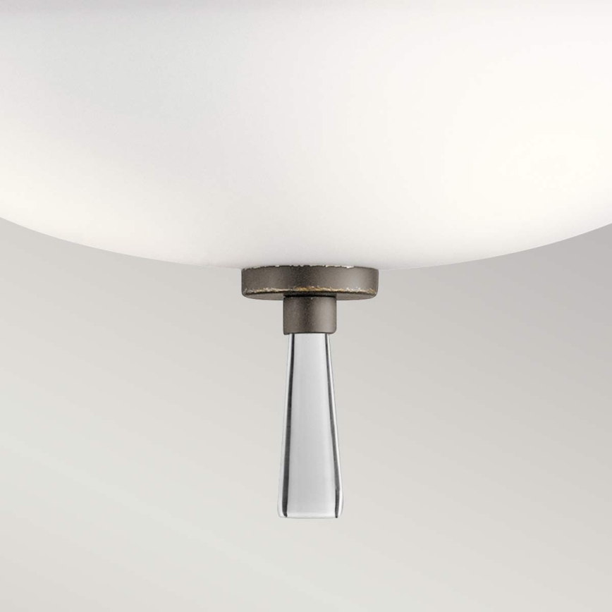 Kichler - Lampadario a plafone DREYFUS 3xE27/60W/230V bronzo