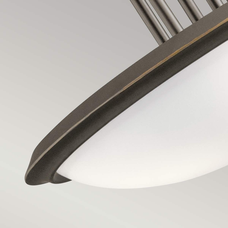Kichler - Lampadario a plafone DREYFUS 3xE27/60W/230V bronzo