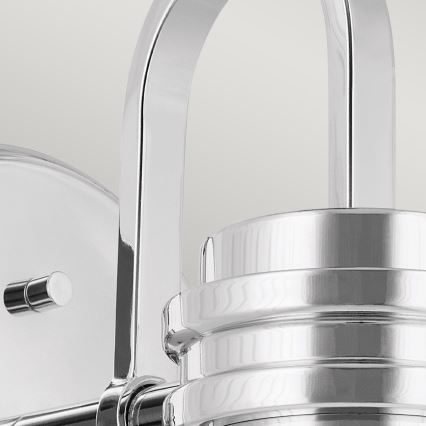 Kichler - LED Applique da bagno FARUM 1xG9/3W/230V IP44 cromo lucido