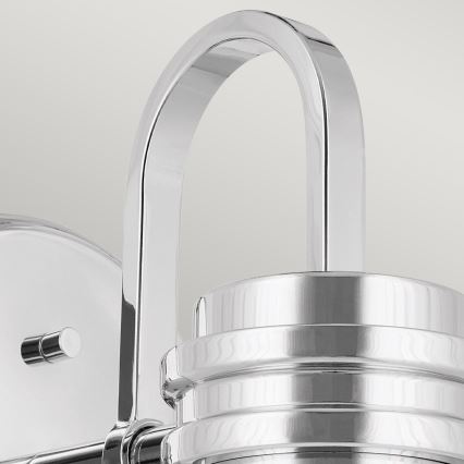 Kichler - LED Applique da bagno FARUM 1xG9/3W/230V IP44 cromo lucido