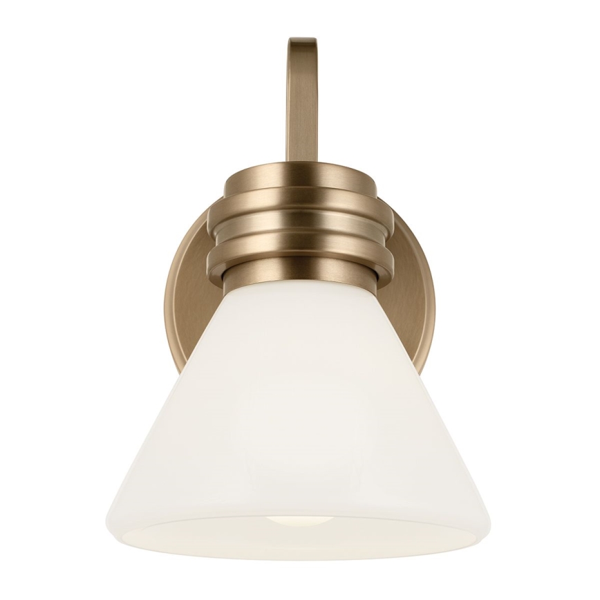 Kichler - LED Applique da bagno FARUM 1xG9/3W/230V IP44 ottone