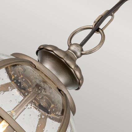 Kichler - Lampadario da esterno a catena HALLERON 3xE14/40W/230V IP44